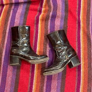 Vintage Black tag Frye leather boots 6.5